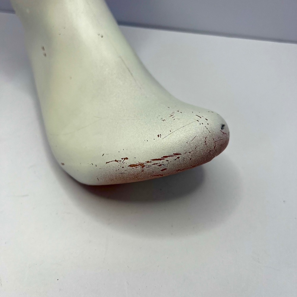 Foot Mannequin Adult Calf High Stocking Sock Display Prop Retail - Picture 5 of 5